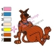 Scooby Doo Embroidery Design 26